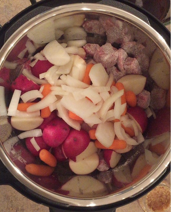 pressure cooker beef stew recipe