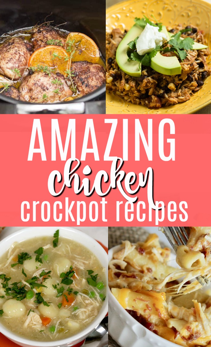 10 AMAZING Chicken Crock Pot Meals - The Ultimate List ...