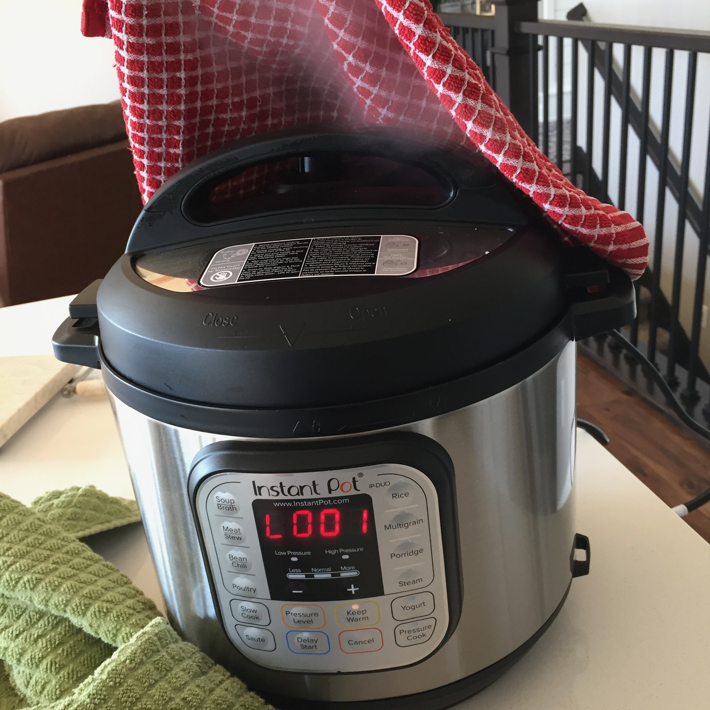 how to do an instant pot quick release