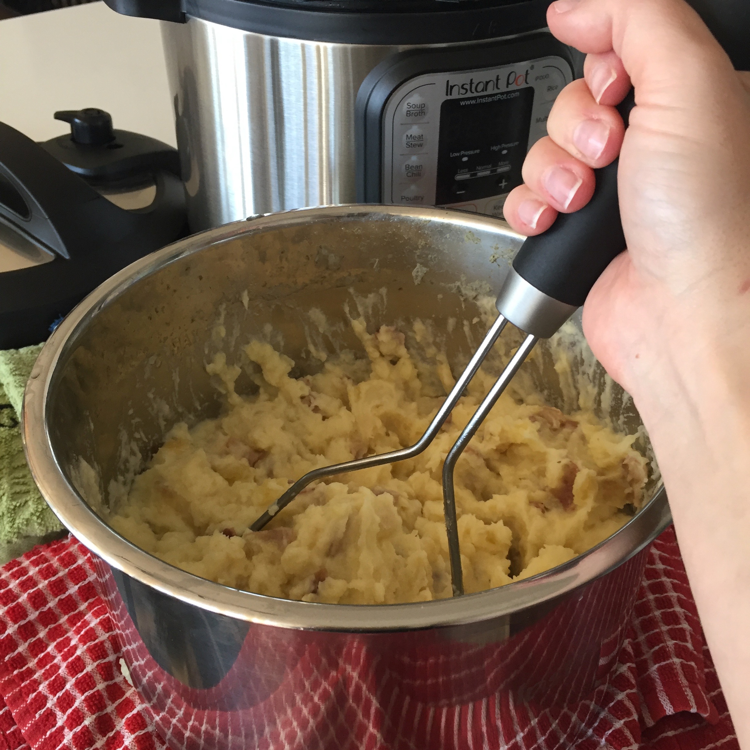 pressure cooker mashed potatoes