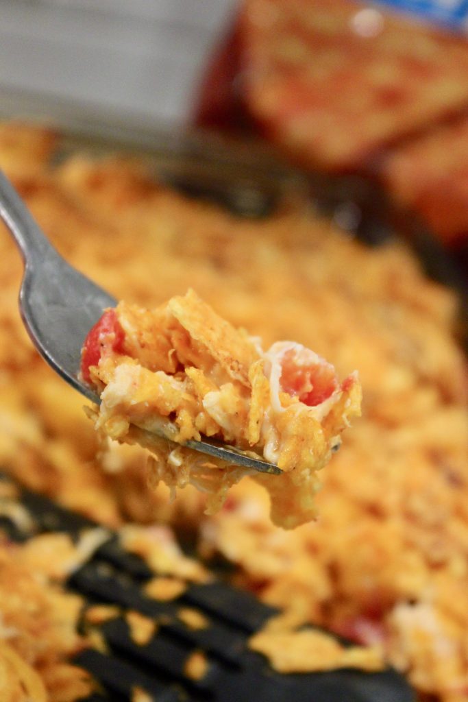 This Doritos casserole- chicken instead of beef is simply the BEST! 