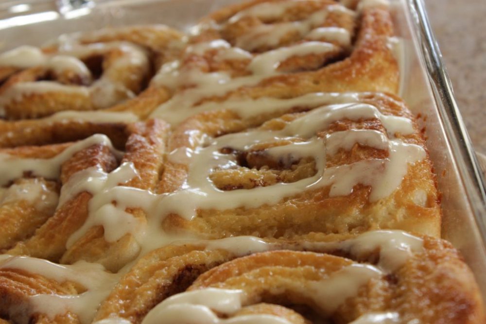 Cinnamon Caramel Rolls
