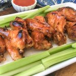 Instant pot chicken wings with celery