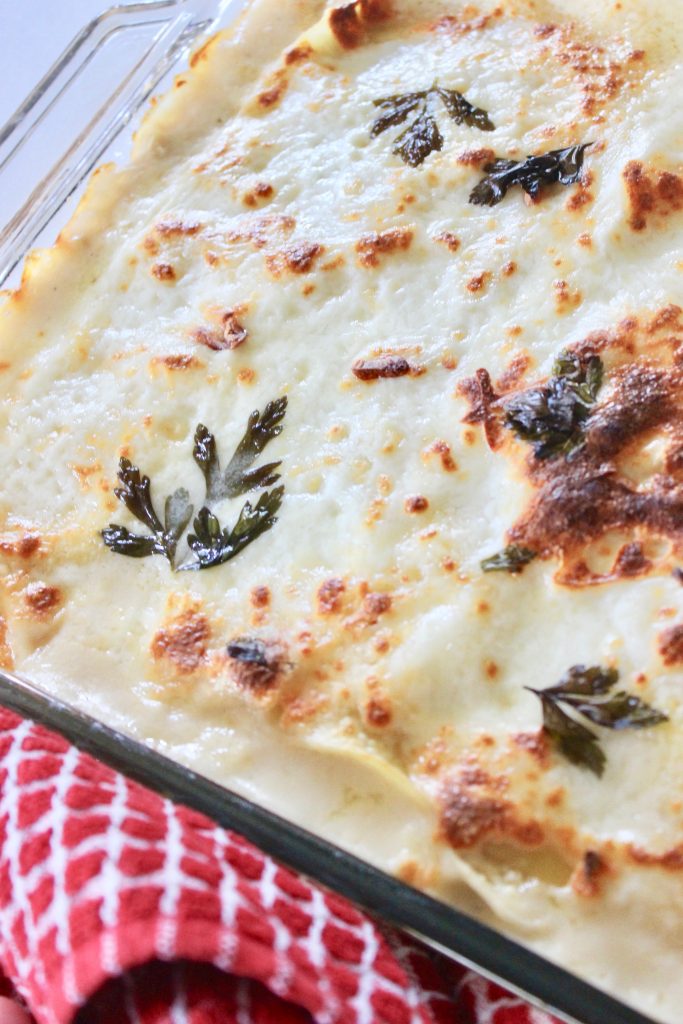 Chicken Alfredo Lasagna