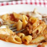 Pasta in the Crock pot with pasta sauce