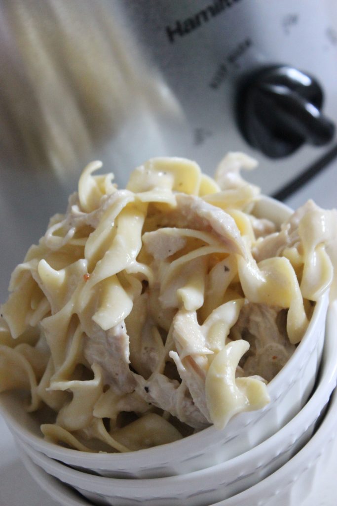 Crockpot Chicken Alfredo