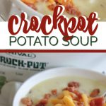 Crockpot Potato Soup for people looking for an easy crockpot potato soup!