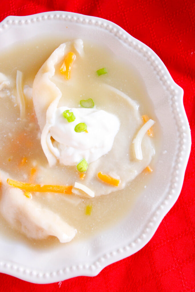 Instant Pot Pierogi Soup