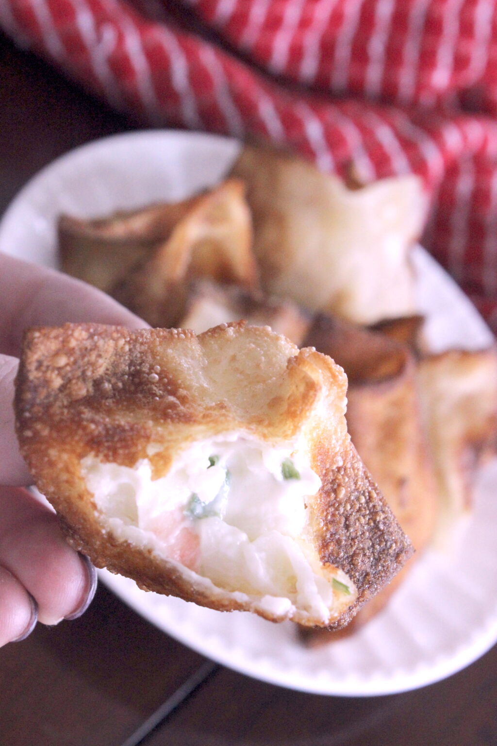 crab cheese wontons